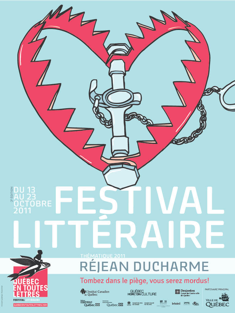 Affiche Québec en toutes lettres 2011