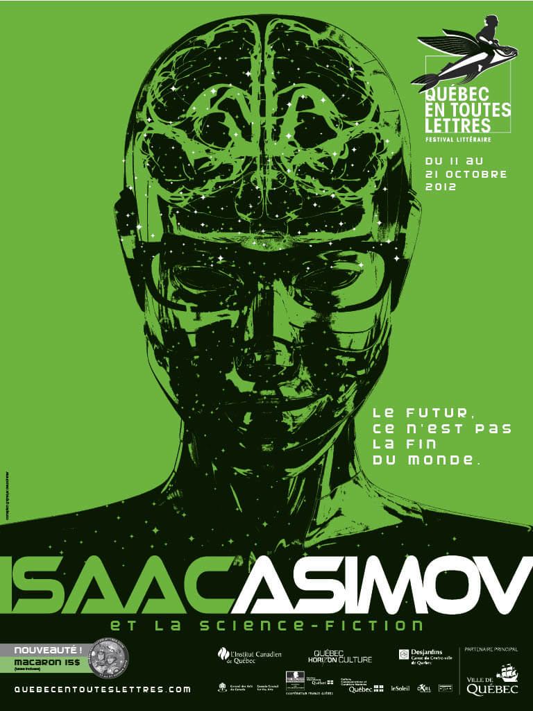 Affiche Québec en toutes lettres 2012