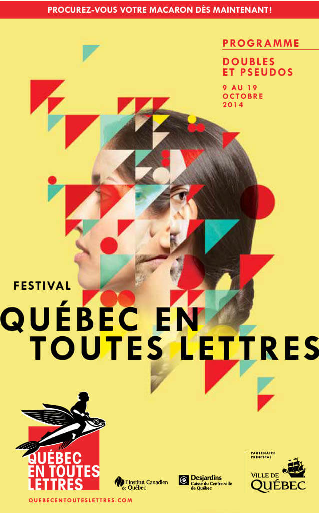 Affiche Québec en toutes lettres 2014