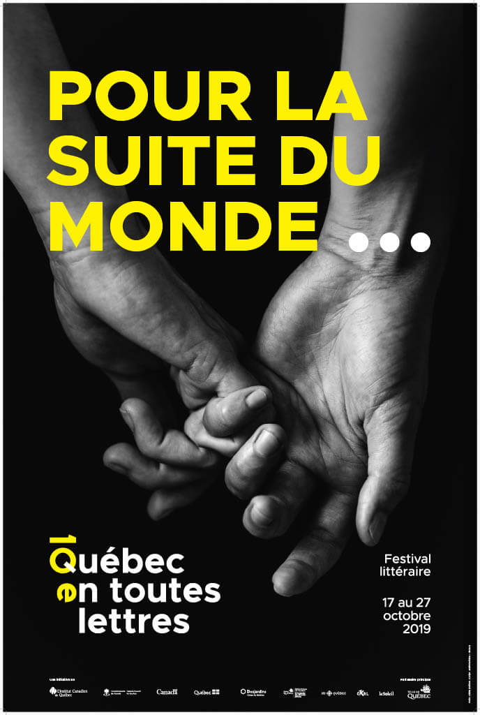 Affiche Québec en toutes lettres 2019