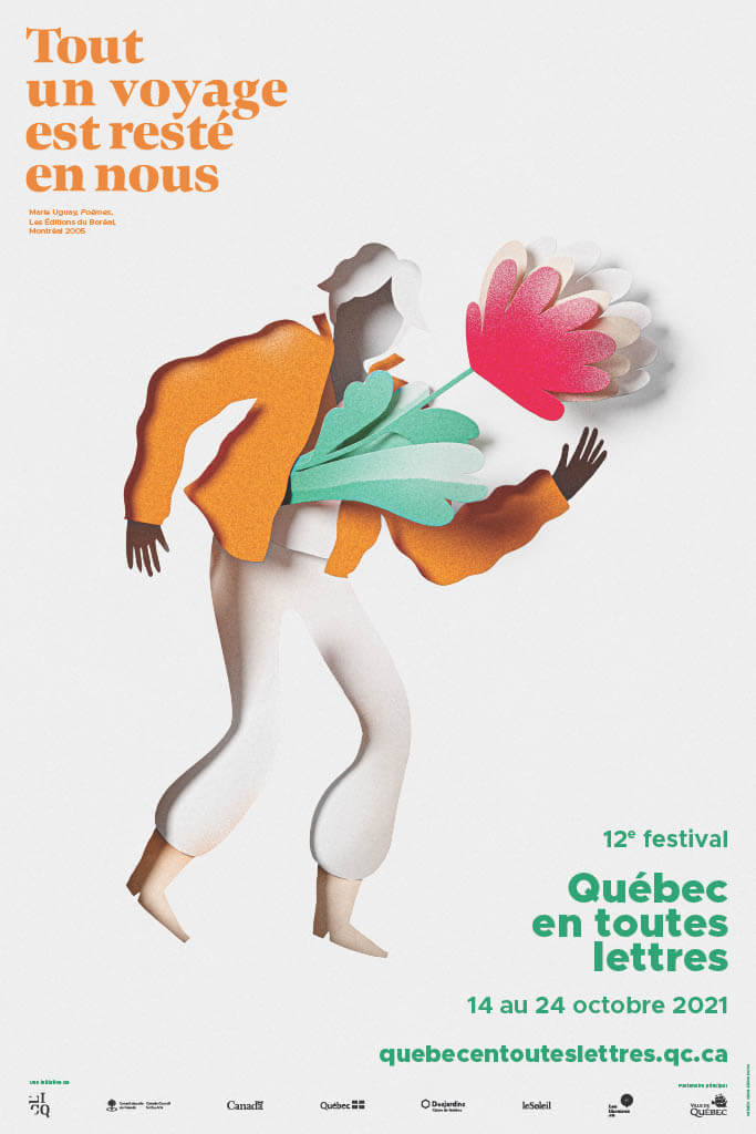 Affiche Québec en toutes lettres 2021