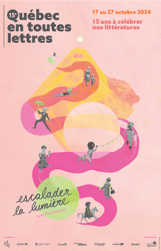 Affiche Québec en toutes lettres 2024