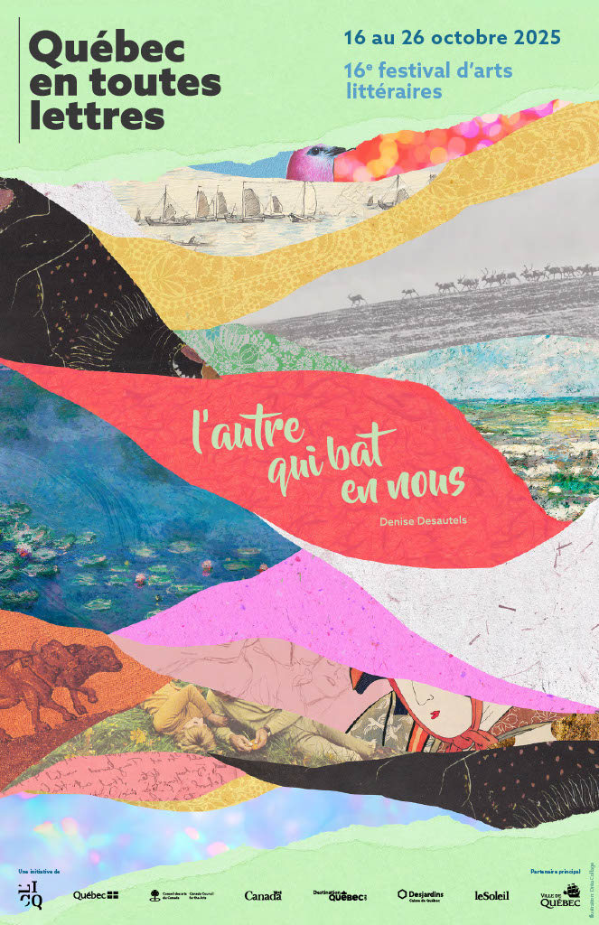 Affiche Québec en toutes lettres 2025